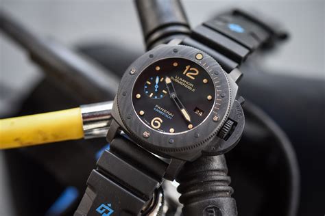 panerai 1950 carbotech|Panerai submersible carbotech for sale.